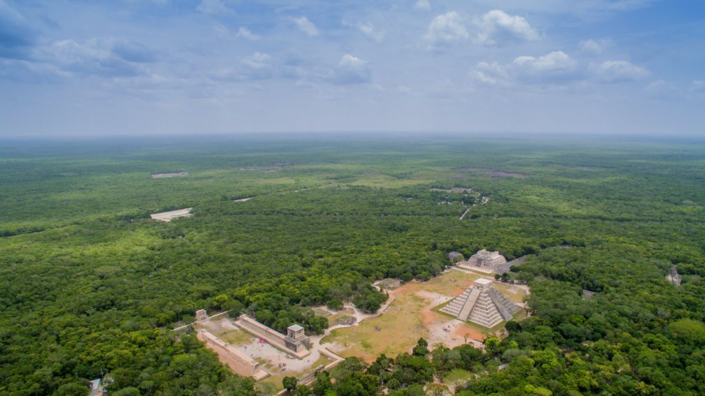 Chichen Itza panoramic