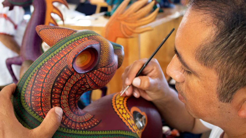 Oaxaca alebrije monte alban 1