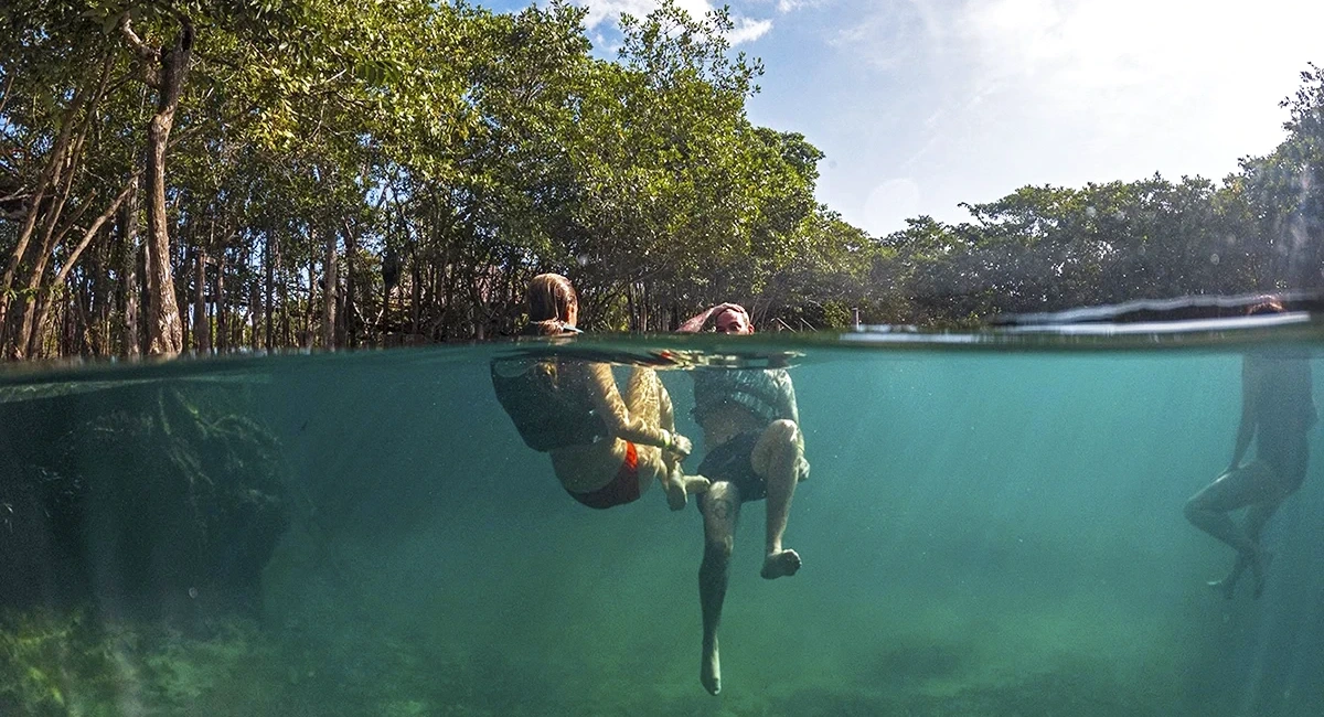 Float-in-natural-canal